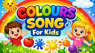 Colours Song for Kids 🌈 | Learn Colors with Fun Music
