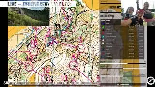 🌳⛳🏃‍♂🧭 Treino de Orientação com simulador virtual - Participação da Gaby e do Nicolas.