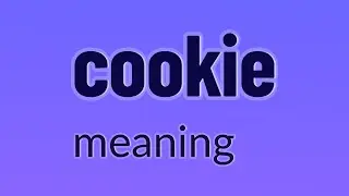 Cookie - 80 English Vocabulary Flashcards