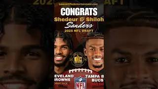 🏈 LEGACY LOADED: Shedeur & Shilo Sanders Drafted!😎🏈🔥 #CertifiedBossMoves #NFLDraft