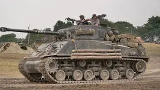 Sherman M4A2 Tank Fury Tankfest 2018/19 4k