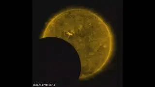Objeto an&ocirc;malo em frente ao SDO 