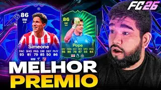 🔥🚨CARTA UEFA PRIME GRATIS NO FC 26! - SIMEONE OBJ, DESAFIO ULTIMATE 4, DME NICK POPE!