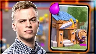 Clash Royale - BARBARIAN HUT = OP? New Deck