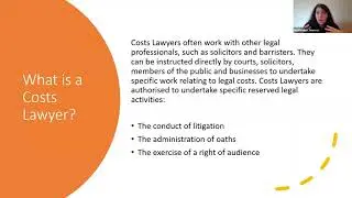 ACL Training webinar on the Costs Lawyer Professional Qualification 2 August 2023