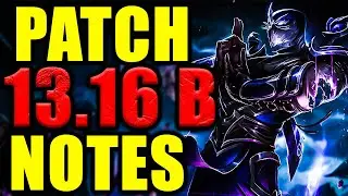 TFT 13.16b Patch Note Rundown - Aphelios NERFED!