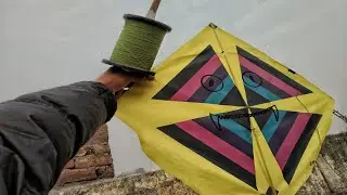 Review of HERO gatu 🔥 kite flying with monofil gold ⚡️ monokite vs gold