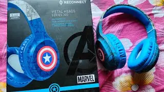 Reconnect Marvel Captain America On Ear Wireless Headphone || GAMING R I