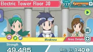 SSA Elesa , Florian & Nc blue Take on Floor 30 in Pasio Tower  Pasio Tower | Pokemon Masters Ex 