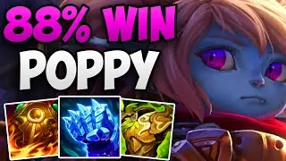 88% WIN RATE POPPY TOP IN CHALLENGER! | CHALLENGER POPPY TOP GAMEPLAY | Patch 13.12 S13