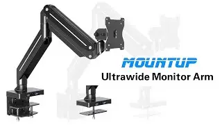 How to Install Ultrawide Single Monitor Desk Mount for 13'' to 42&rsquo;&rsquo; Monitors MU7003