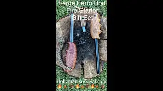 Holtzman Survival Gear- This Large Ferro Rod is Phenomenal 😳
