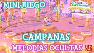 HELLO KITTY ISLAND ADVENTURE ✨ 13 MELODÍAS OCULTAS 🔔 CAMPANAS MUSICALES 🎶 | Nintendo Switch