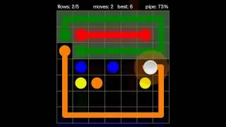 Flow Free Regular Pack 7X7 walkthrough level 7