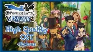 PROFESSOR LAYTON VS PHOENIX WRIGHT HIGH QUALITY OST (+ Bonus Tracks and extras)