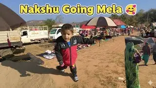 નક્ષુ ગયો મેળા મા 😍🤗#dailyvlog #vlog #viral #trending #youtube #mela #gujarat #mahisagar #desi 
