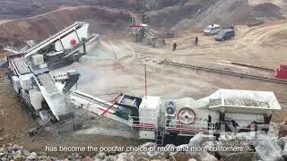 Tracked Crusher, Tracked Crusher For Sale, Track Mounted Crusher, Crawler Crusher