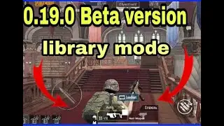 #PUBG MOBILE Library mode in beta version of pubg mobile |How to win in the library mode.