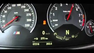 BMW F80 6 Speed manual Acceleration 0-290 kmh