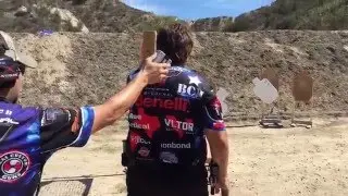 Taran Butler hip Shoots in match