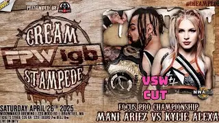 Kylie Alexa vs Mani Ariez #wrestling