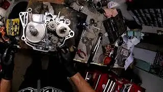 250 kxf 2016 remontage moteur complet part 1 scummy