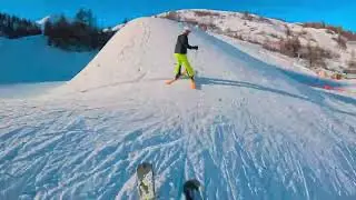 Serre Chevalier - I go on my first skiing holiday and  fall on my head a lot