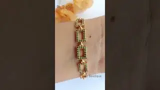 Green Stone Bracelet #bracelet #jobeadique