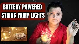 ✨✨Unboxing And Quick Review | PESCA Battery Powered Waterproof String Fairy Lights | Hindi |
