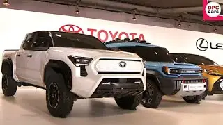 Toyota and Lexus Concept Electric EV Future Lineup