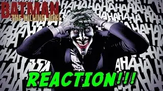 Batman: The Killing Joke Movie - REACTION!!!