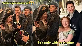 Waking up to Nicola and Luke Newton touching each other&rsquo;s hands and Nic leaning against Luke😭