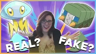 Real or Fake Pokemon Challenge With My Sister!