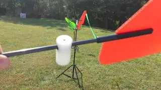 Benchrest wind flags