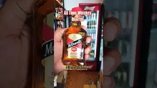 McDowells Whisky Quarter Price In Goa  #mcdowells ##cheapwhiskey #bestwhiskey #goaalcohol