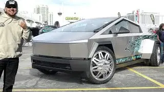 FIRST DUALLY CYBER TRUCK IN THE WORLD! SEMA 2024