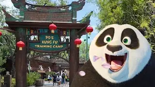 POV: Po&rsquo;s Kung Fu Training Camp Show at Universal Studio's Dreamworks Land 2025