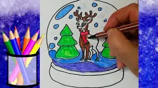 Drawing a Winter's Tale || How to draw winter