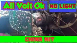 CRT Tv Chinis kit No Light All voltage ok.