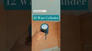 ▶️12 Watt Cylinder Light fitting  Philips Surface Cob Led profile light #electrician#light #fitting