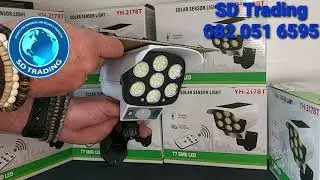 2-in-1 Solar Sensor Light and Security Dummy Camera