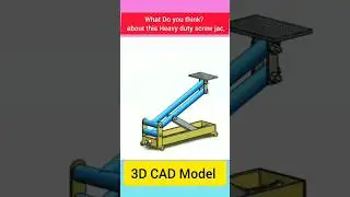 Innovative Heavy Load Lifting Jack Mechanism | Smart Tool Design in Action!#Innovation #Tools