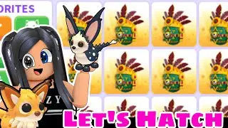 Hatching 20 Royal Aztec Eggs In Adopt Me!! 