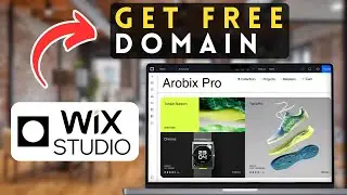 How to Get a Free Domain for a Website in Wix Studio | Wix Studio Tutorial (2025)