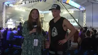 Anthony Romero's Post-Fight Interview at Up Next Fighting 9!
