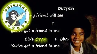Michael Jackson - Ben - Chords & Lyrics