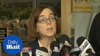 Oregon Governor 'dismayed' over mass shooting at school - Daily Mail