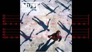 Muse - Sing For Absolution bass cover with TAB