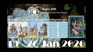 TAURUS WEEKLY TAROT ASTROLOGY HOROSCOPE 19 - 26 JANUARY 2026 By INSPIRE TAROTS YOUTUBE CHANNEL