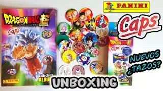 CAPS DRAGON BALL SUPER + COLECCIONADOR | PANINI | UNBOXING Y REVIEW | LOS NUEVOS 